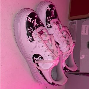 louis vuitton custom sneakers!